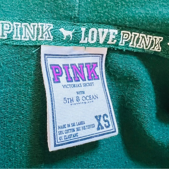 VICTORIA’S SECRET PINK VINTAGE MSU ZIP UP HOODIE - Picture 4 of 8